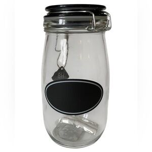 Blue Harbor NEW 51 oz Jar Air Tight Seal Changeable Chalk Label